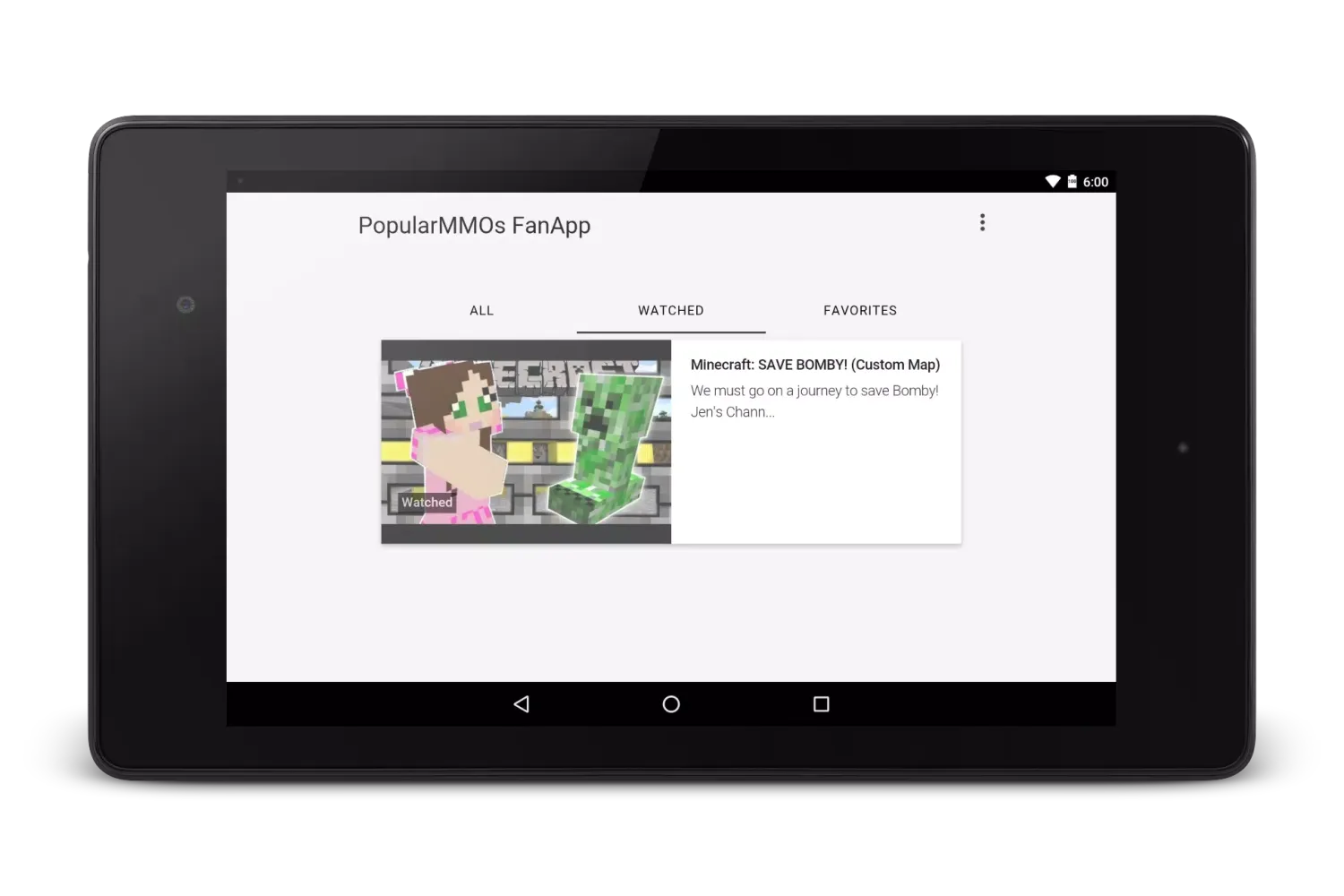 ภาพหน้าจอของ PopularMMOs FanApp