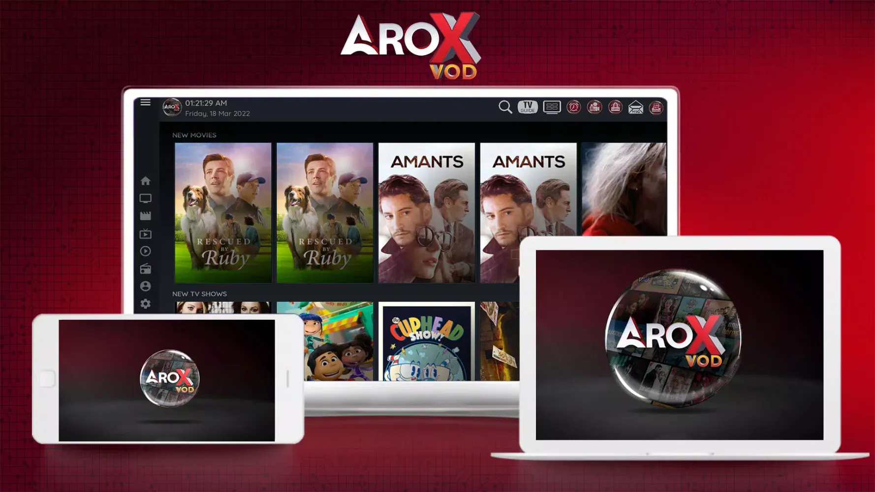 AROX VOD PLAYER应用截图