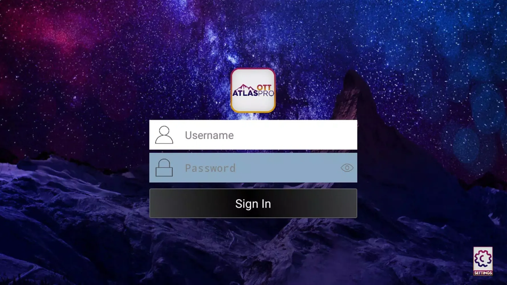 Capturas de tela do ATLAS PRO OTT