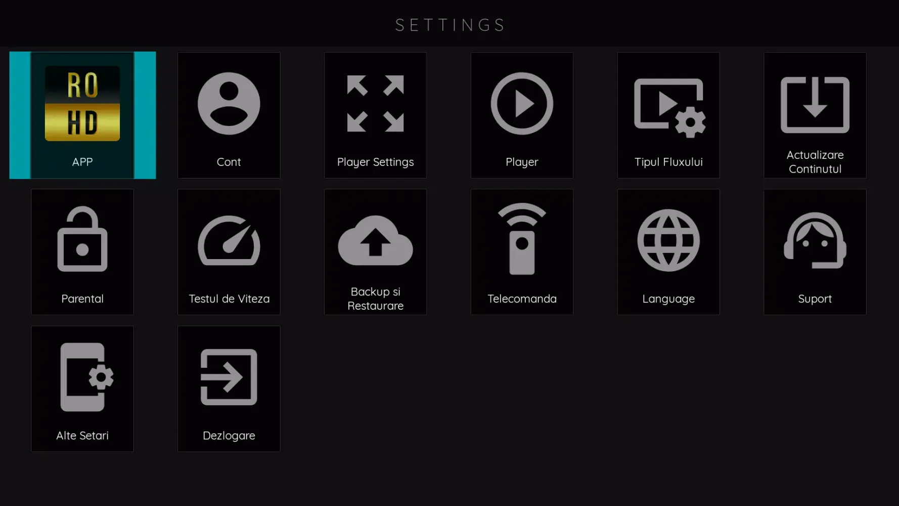 RO HD IPTV Screenshots