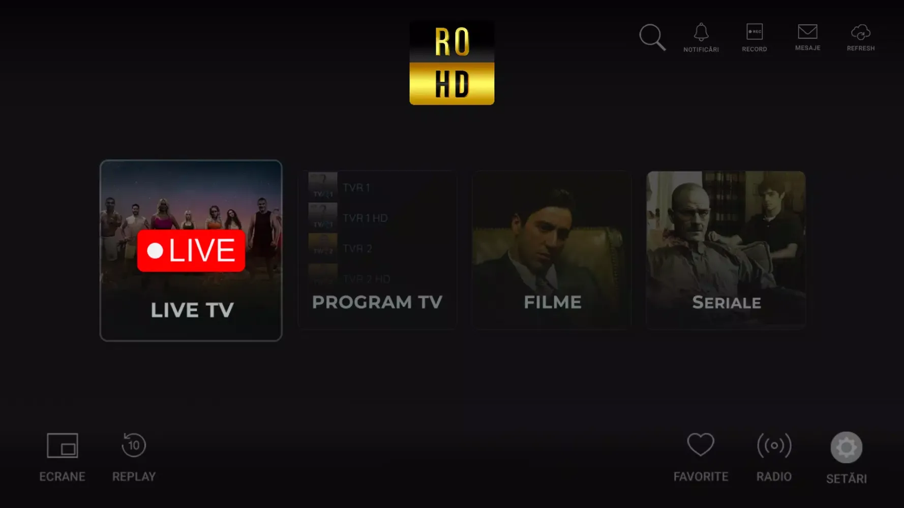 RO HD IPTV Screenshots