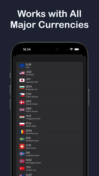 Valuuttalaskuri - Currency 스크린샷