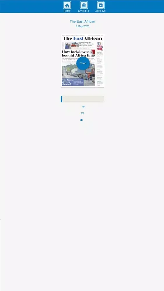 Nation ePaper スクリーンショット