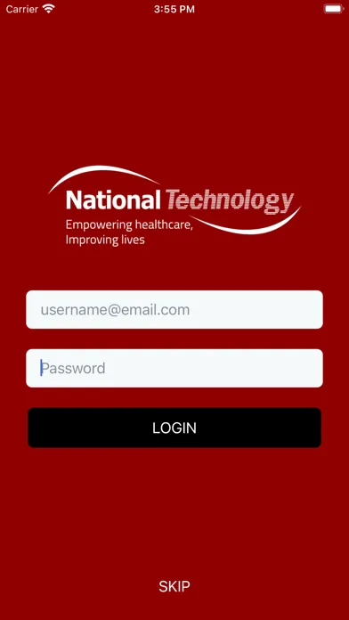 Tangkapan layar National Technology Systems