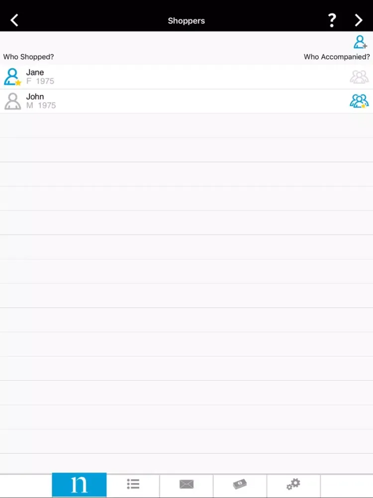 تصاویر Nielsen Homescan® iPad 