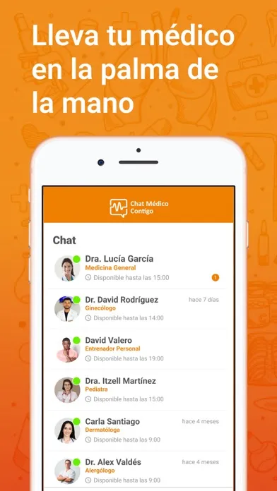 Chat Médico Contigo Screenshots