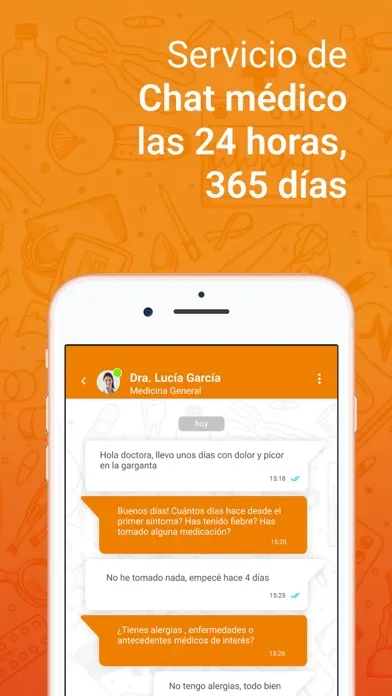 Chat Médico Contigo Screenshots