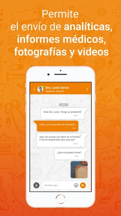 Chat Médico Contigo Screenshots