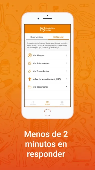 Chat Médico Contigo Screenshots