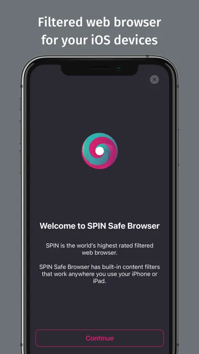 Скриншоты SPIN Safe Browser