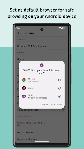 SPIN Safe Browser: Web Filter Screenshots