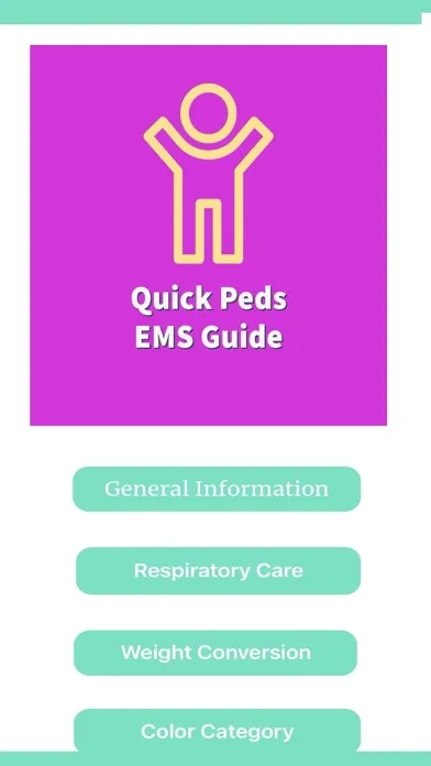 Quick PEDS EMS Guide Lite应用截图