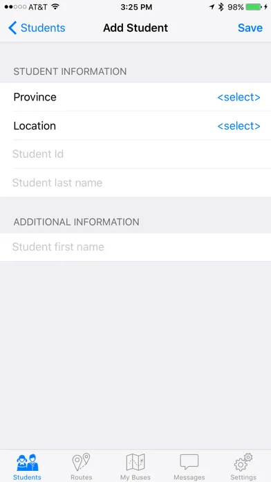 Screenshot di Petermann Bus Tracker