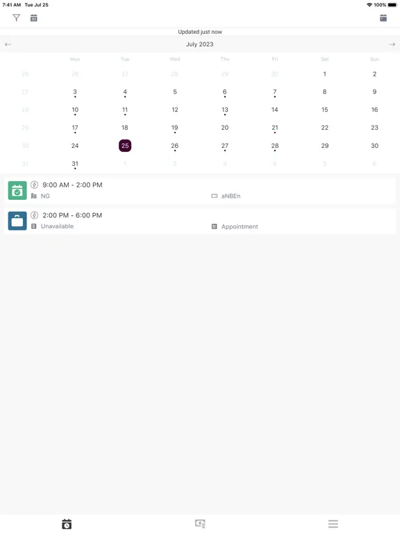 ENCC ROTA iPad  Screenshots