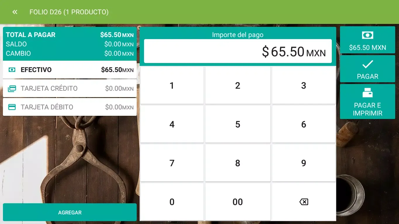 Punto de venta NS POS Ekran Görüntüleri