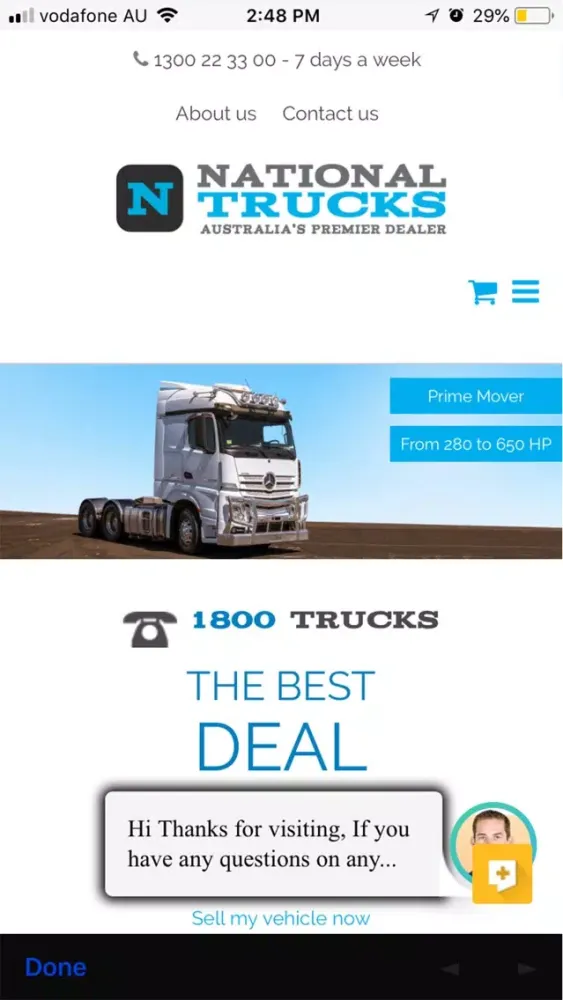 NationalTrucks.com.au应用截图