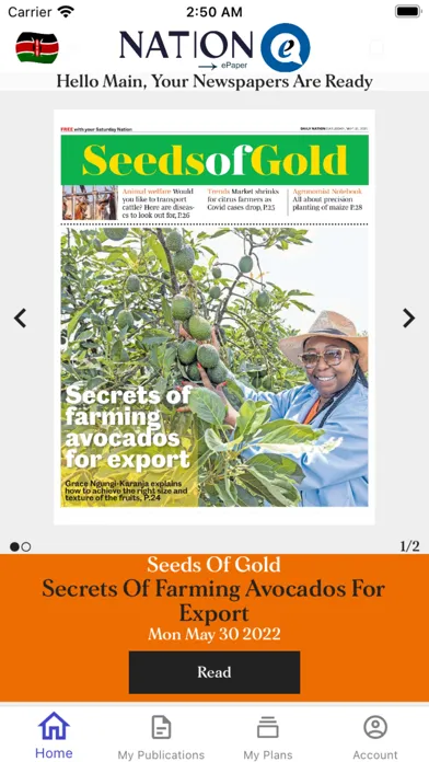 Nation ePaper Ekran Görüntüleri