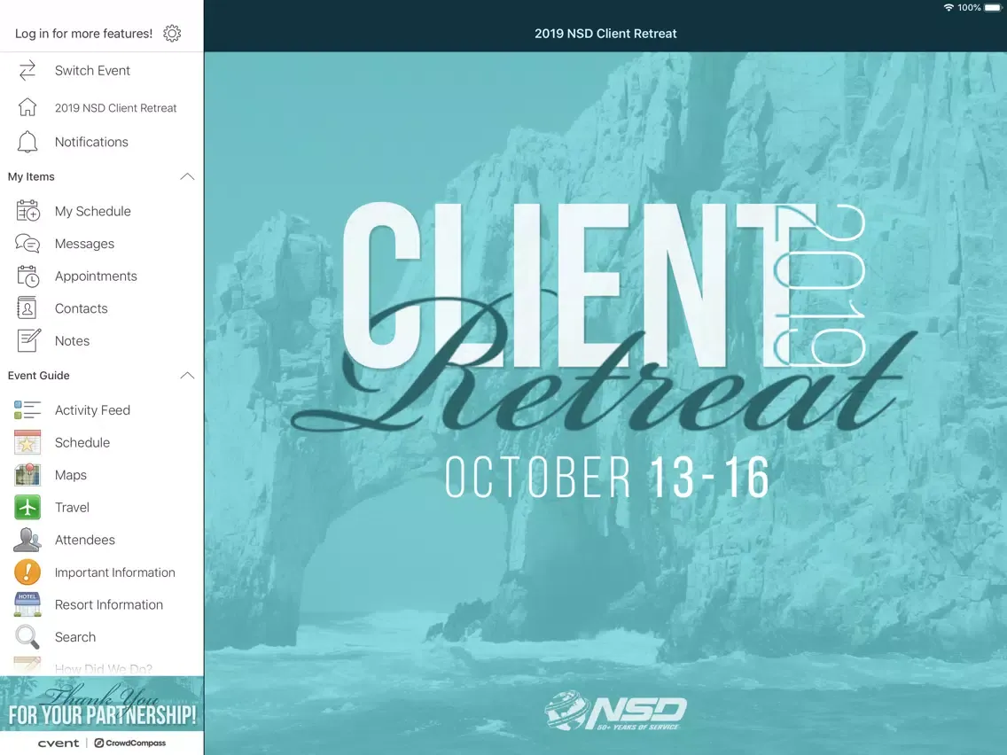 تصاویر NSD Client Retreat iPad 
