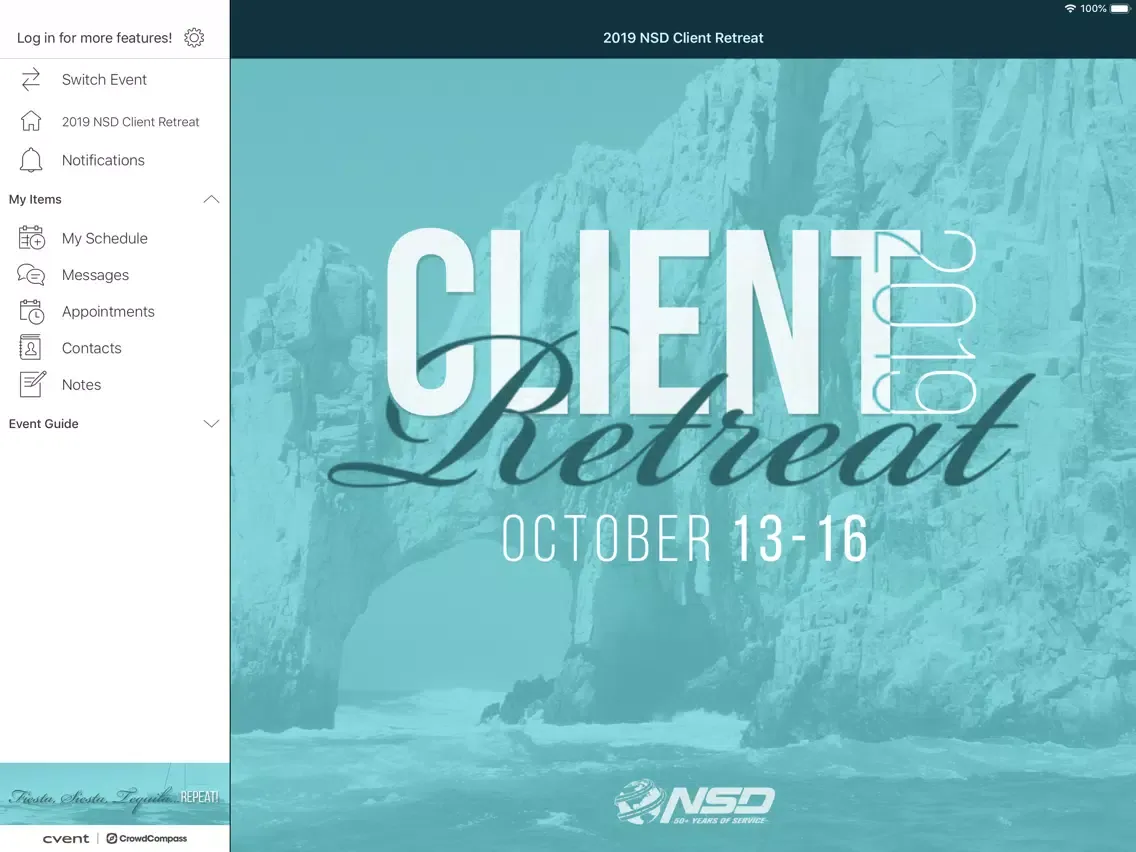 تصاویر NSD Client Retreat iPad 