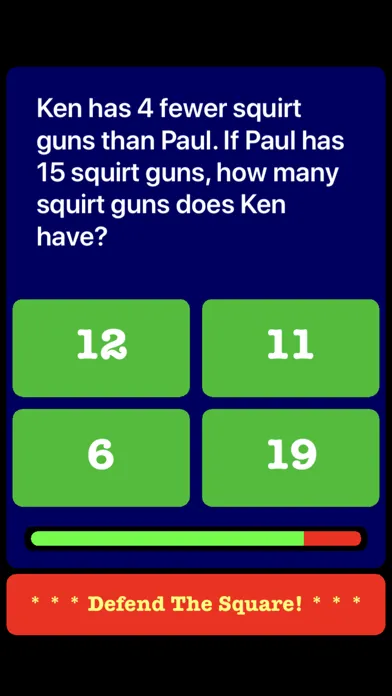 Tangkapan skrin Tic Tac Toe Math