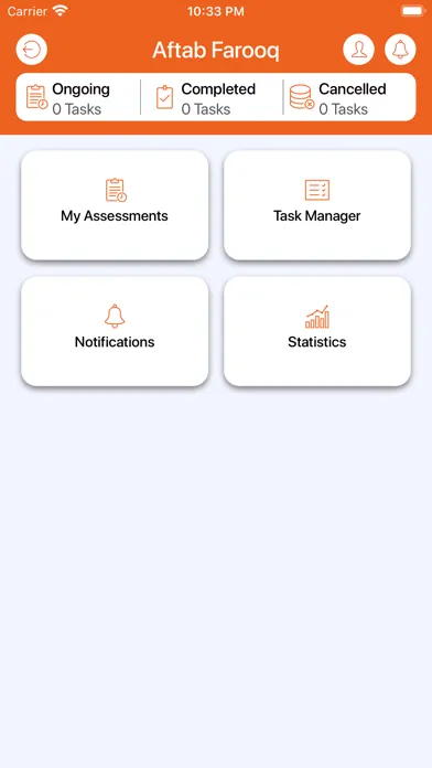 Tangkapan layar Care Hub Office Planner