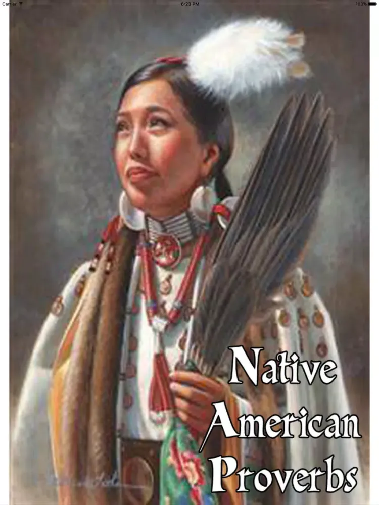 Native American Proverb iPad  Screenshots