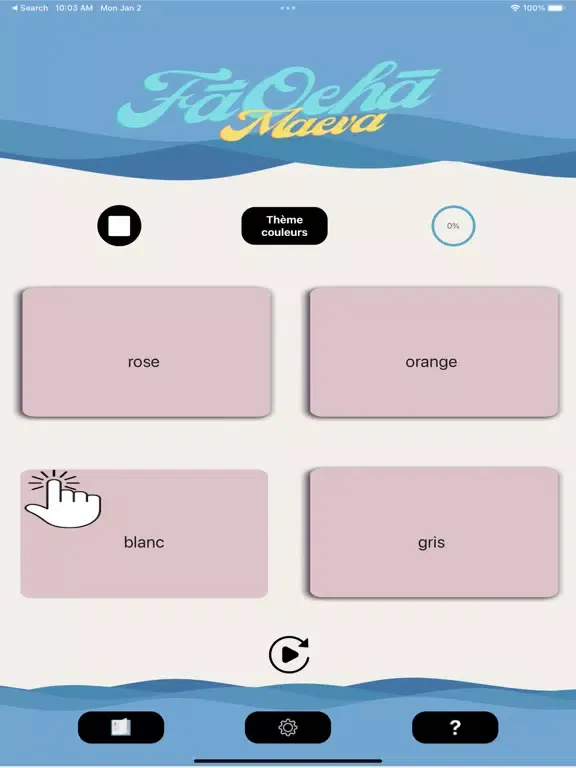Zrzuty ekranu Fā 'Oehā: Maeva ! iPad 