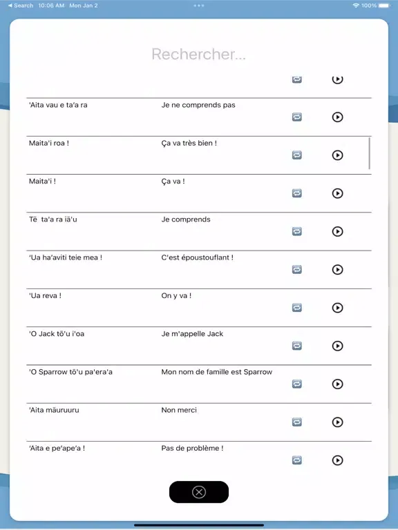 Zrzuty ekranu Fā 'Oehā: Maeva ! iPad 