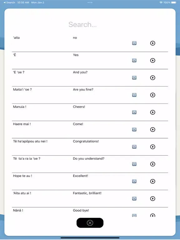 Zrzuty ekranu Fā 'Oehā: Maeva ! iPad 