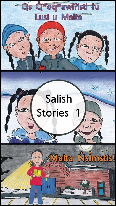 Скриншоты Salish Storybooks 1