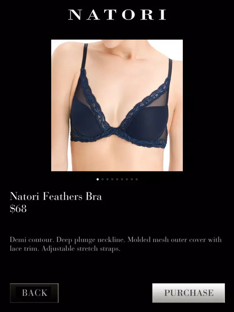 ภาพหน้าจอของ Natori: Find Your Perfect Bra iPad 