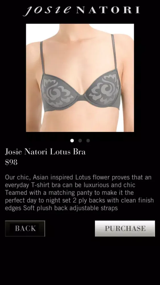 ภาพหน้าจอของ Natori: Find Your Perfect Bra