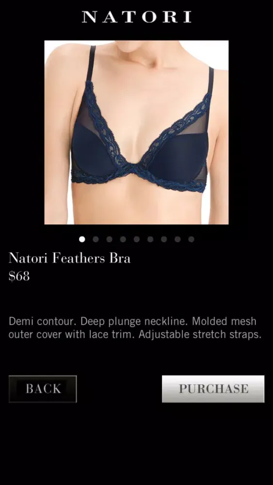 ภาพหน้าจอของ Natori: Find Your Perfect Bra