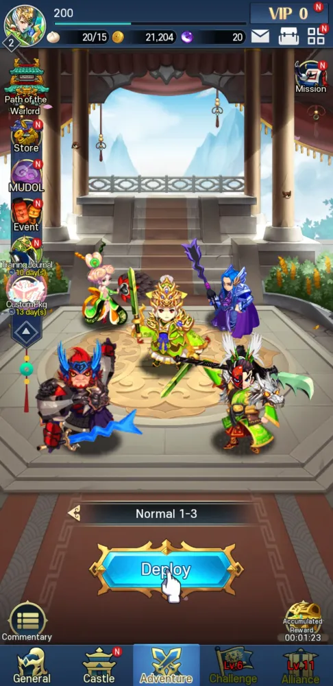 Hero Blaze: Three Kingdoms Screenshots