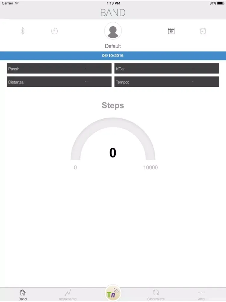 Movita Band iPad  Ekran Görüntüleri