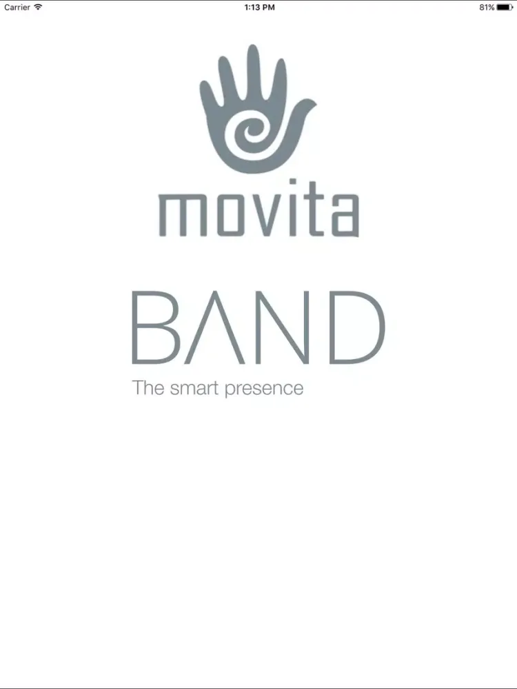 Movita Band iPad  Ekran Görüntüleri