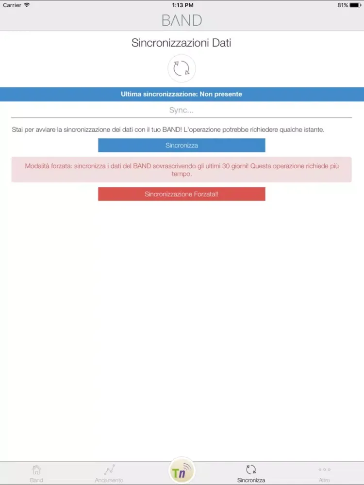 Movita Band iPad  Ekran Görüntüleri