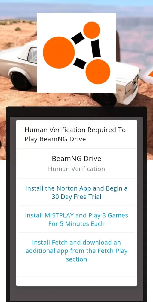 Tangkapan layar BeamNG Drive
