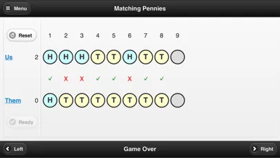 Captures d'écran de Matching Pennies