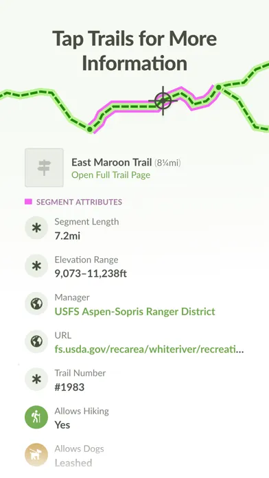 Colorado Trail Explorer Screenshots