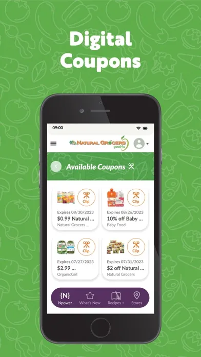 Capturas de tela do Natural Grocers
