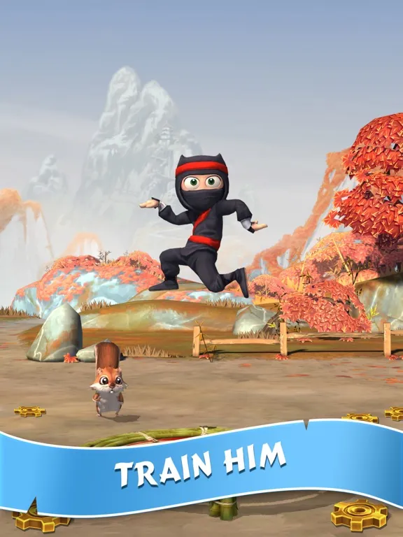 Captures d'écran de Clumsy Ninja iPad 