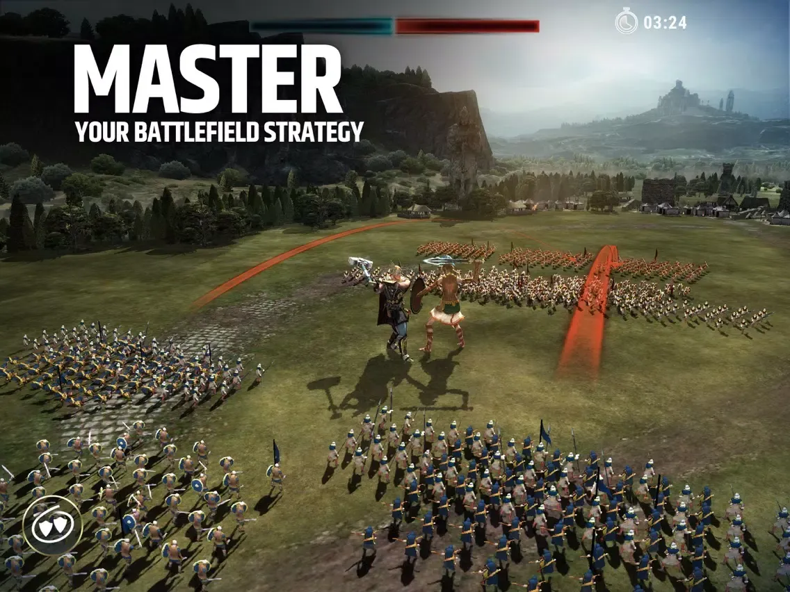 Dawn of Titans: War Strategy iPad  Screenshots