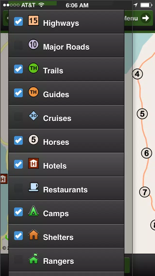 Torres del Paine Park Map应用截图