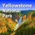 Yellowstone Park Trail and Road Map