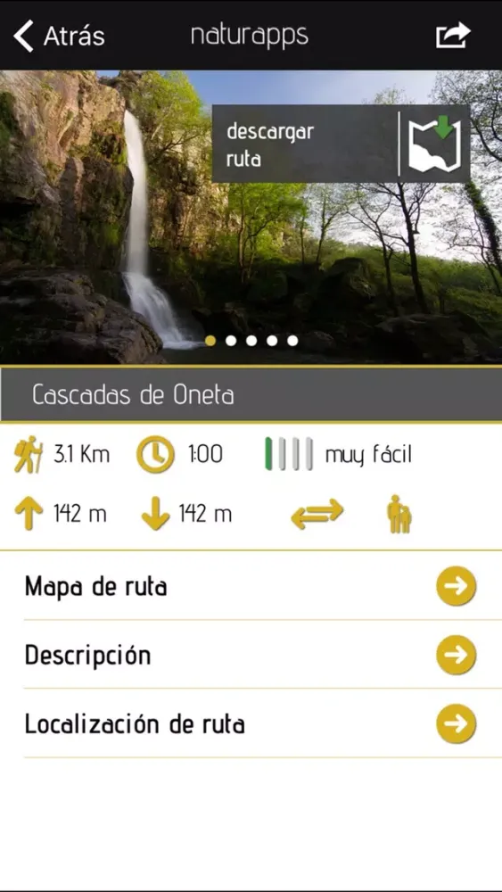 تصاویر Naturapps, your hiking app