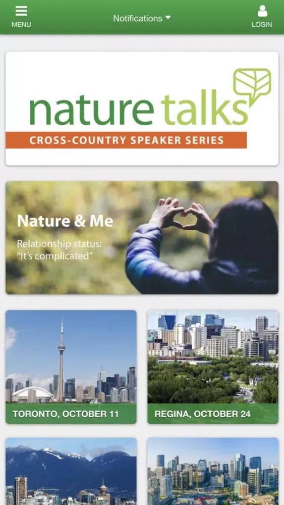 NatureTalks Screenshots