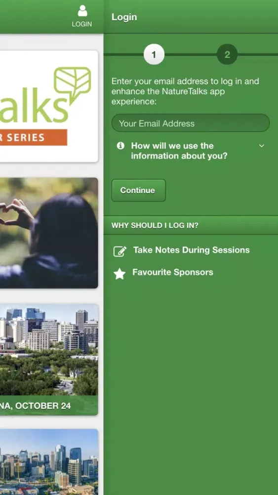 NatureTalks Screenshots