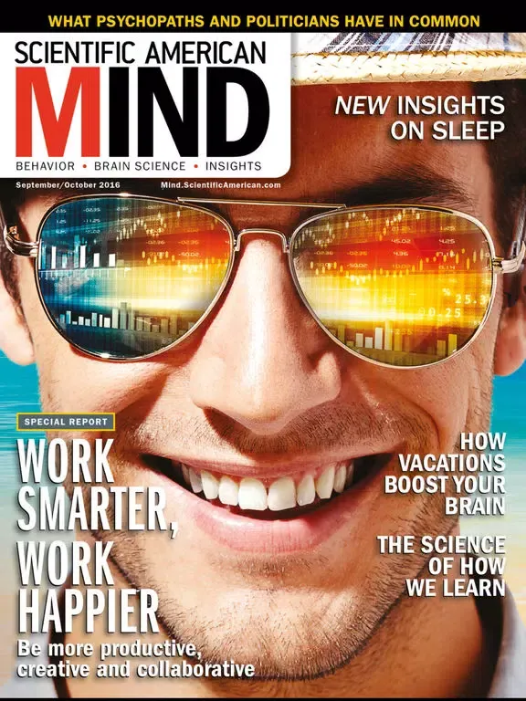 ภาพหน้าจอของ Scientific American Mind iPad 