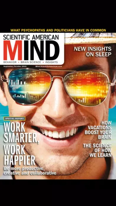 ภาพหน้าจอของ Scientific American Mind